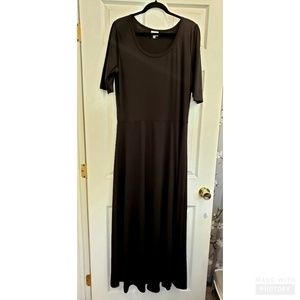 Black LuLaRoe Ana dress 3xl